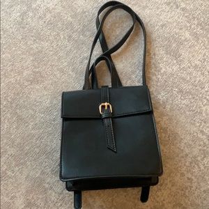 black mini brandy backpack